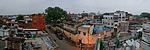 Indie, Agra - ze střechy hostelu