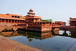 Indie, Fatehpur Sikrí - vodní nádrž