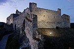 Beckov - hrad Beckov z věže