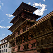 Cestování po Indii a Nepálu: Káthmándú, Opičí chrám